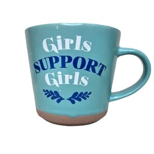 Eco One Girls Support Girls Aqua Coffee Mug